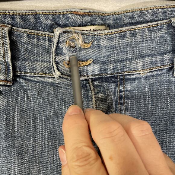 Lee Women's Jeans Size 14 - Flap Pocket Natural Bootcut Just Below The Waist0 - Picture 8 of 13